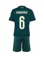 Real Madrid Eduardo Camavinga #6 Replika Borta Kläder Barn 2026-27 Kortärmad (+ byxor) Real Madrid Eduardo Camavinga #6 Replika Borta Kläder Barn 2026-27 Kortärmad (+ byxor)